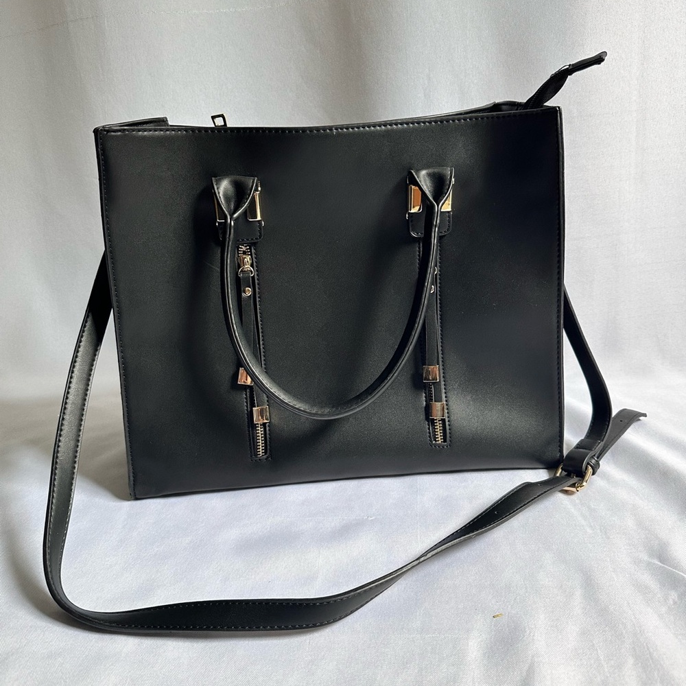 Flex Leather Laptop Bag